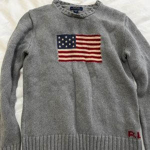 Ralph Lauren American Flag Sweater